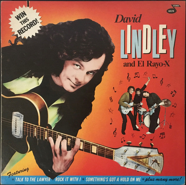 Lindley, David And El Rayo-X - Win This Record! (Vinyl, VG+) (Vinyl LP)