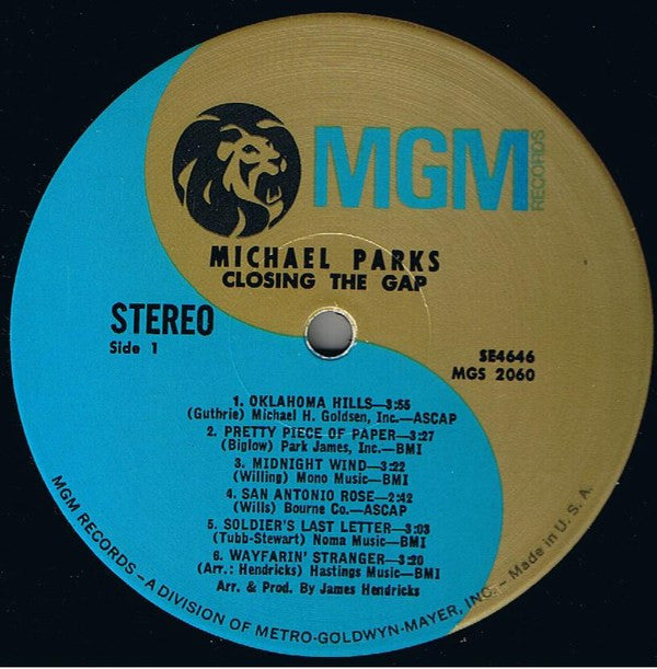 Parks, Michael  - Closing The Gap (VG) (Vinyl LP)