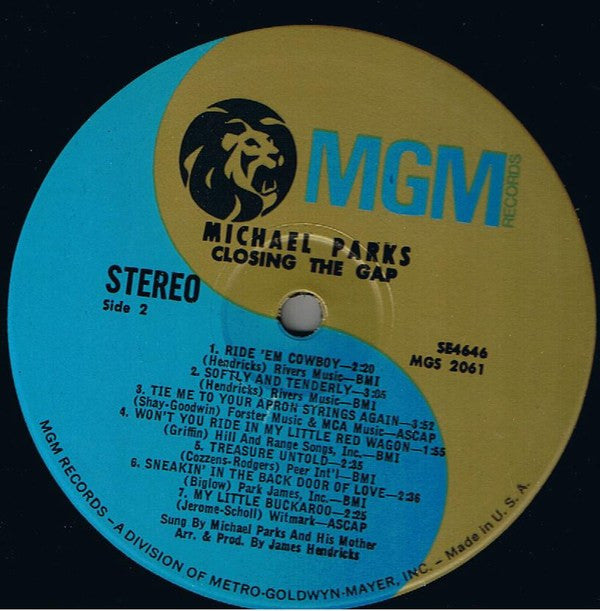 Parks, Michael  - Closing The Gap (VG) (Vinyl LP)