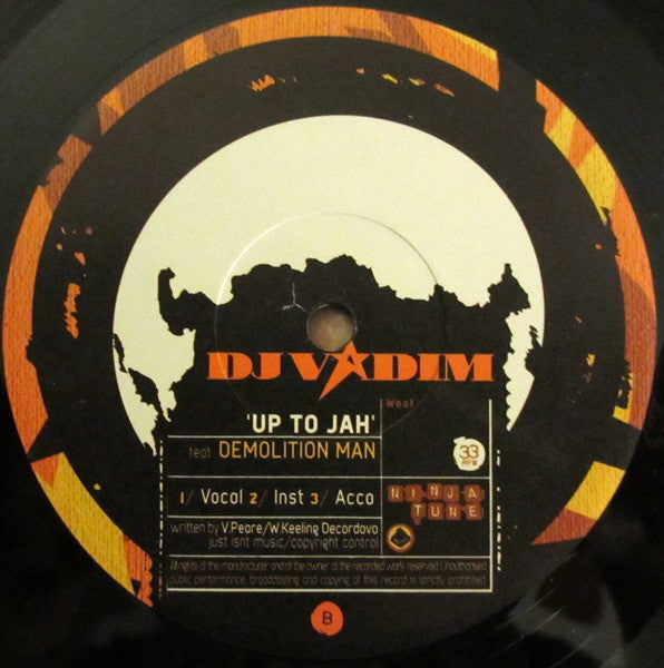 DJ Vadim - It's On / Up To Jah (VG+) (Vinyl LP)