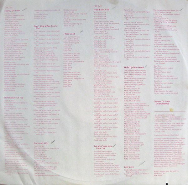 Graham, Larry - Sooner Or Later (VG+) (Vinyl LP)