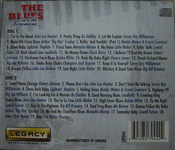 Various - The Blues (In The Beginning) (CD, M) (Vinyl LP)