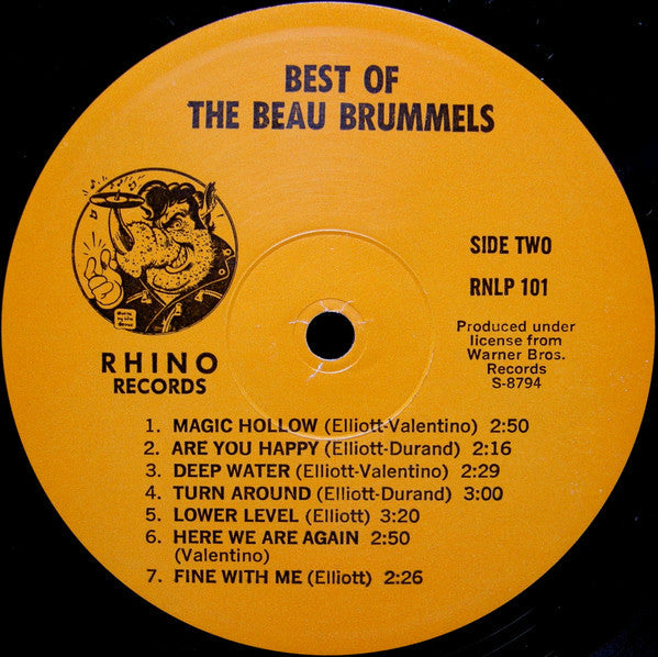 Brummels, Beau - The Best Of The Beau Brummels 1964 - 1968 (VG+) (Vinyl LP)