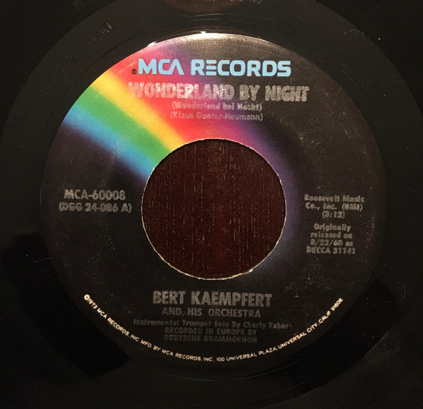 Kaempfert, Bert And His Orchestra - Wonderland By Night / Strangers In The Night (VG) (Vinyl LP)