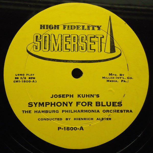 Gershwin, Joseph Kuhn, The Hamburg Philharmonia Orchestra - Immortal Rhapsody In Blue / Symphony For Blues (Vinyl, VG+) (Vinyl LP)