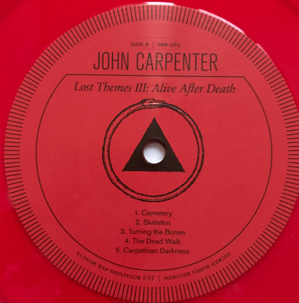 Carpenter, John - Lost Themes III: Alive After Death (NM or M-) (Vinyl LP)