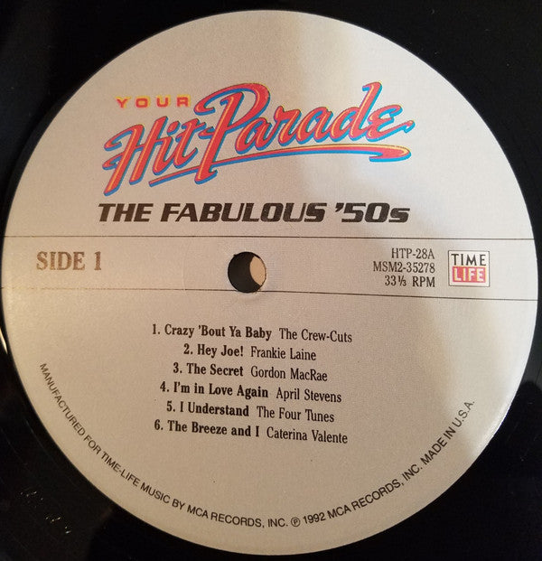 Various - Your Hit Parade - The Fabulous '50s (M) (Vinyl LP)