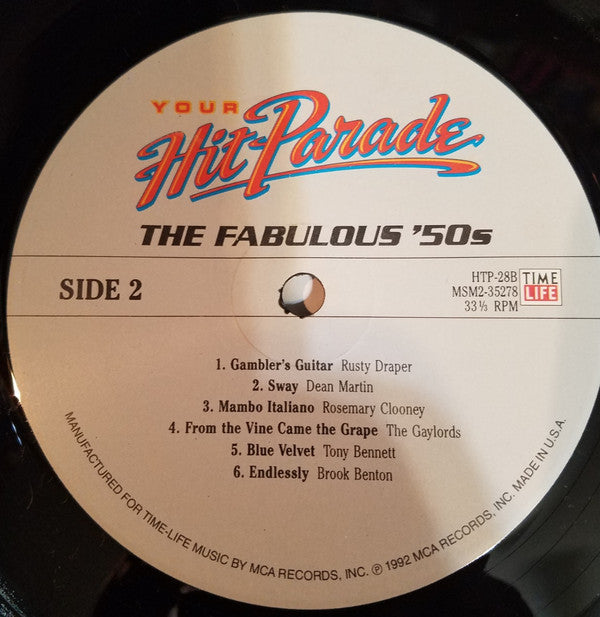 Various - Your Hit Parade - The Fabulous '50s (M) (Vinyl LP)