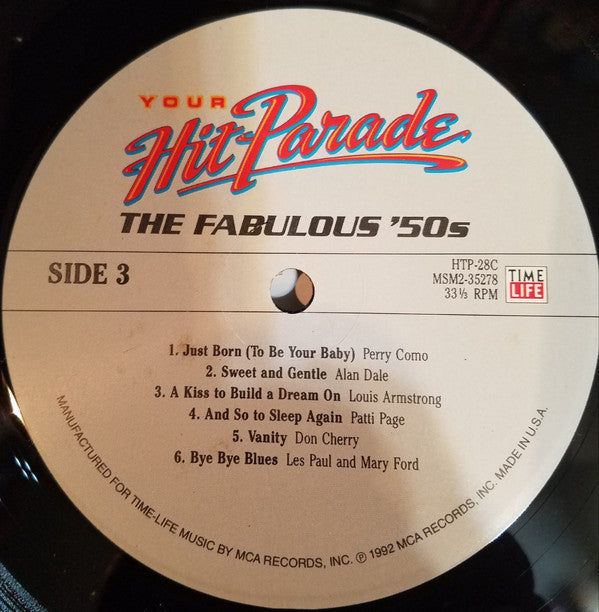 Various - Your Hit Parade - The Fabulous '50s (M) (Vinyl LP)
