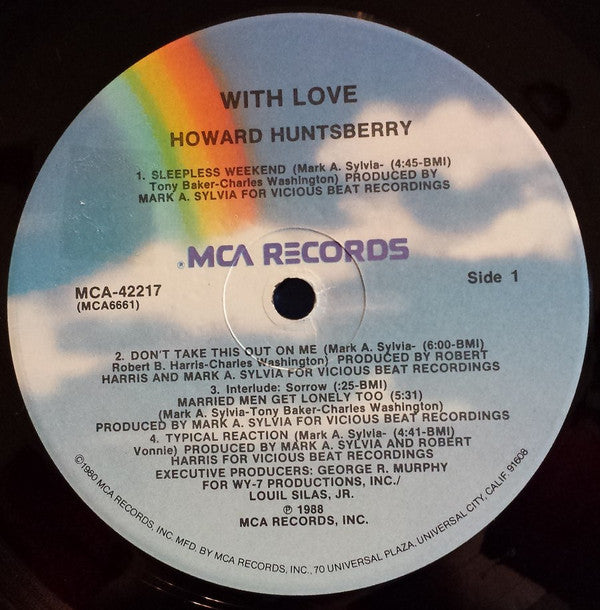 Huntsberry, Howard - With Love (NM or M-) (Vinyl LP)