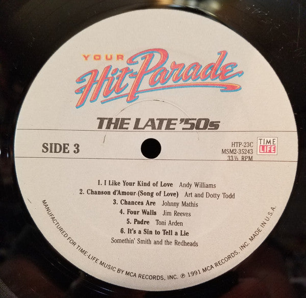 Various - Your Hit Parade - The Late '50s (M) (Vinyl LP)
