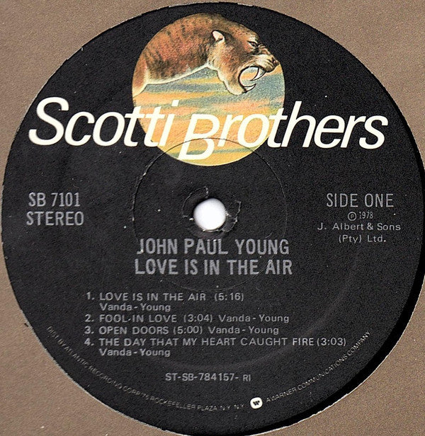 Young, John Paul - Love Is In The Air (Vinyl, VG) (Vinyl LP)
