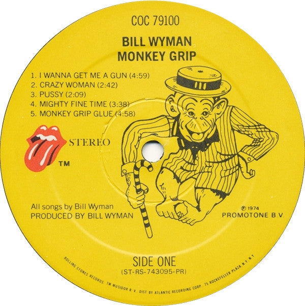 Wyman, Bill - Monkey Grip (NM or M-) (Vinyl LP)