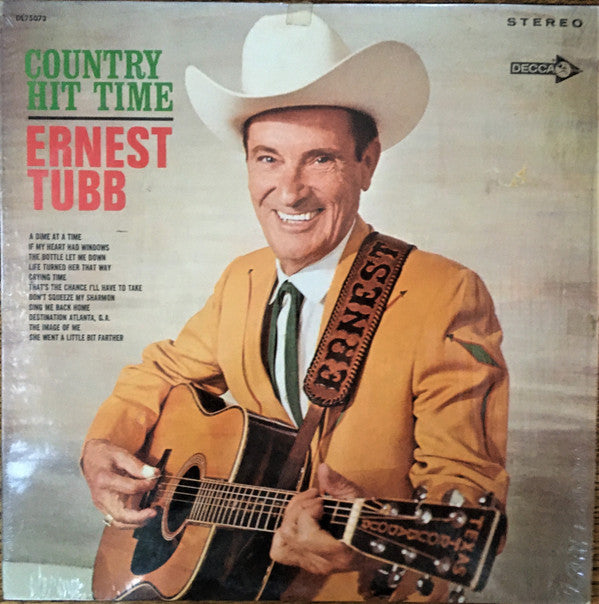 Tubb, Ernest - Country Hit Time (Vinyl, VG) (Vinyl LP)