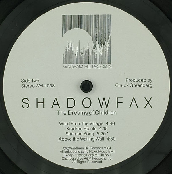 Shadowfax - The Dreams Of Children (VG+) (Vinyl LP)