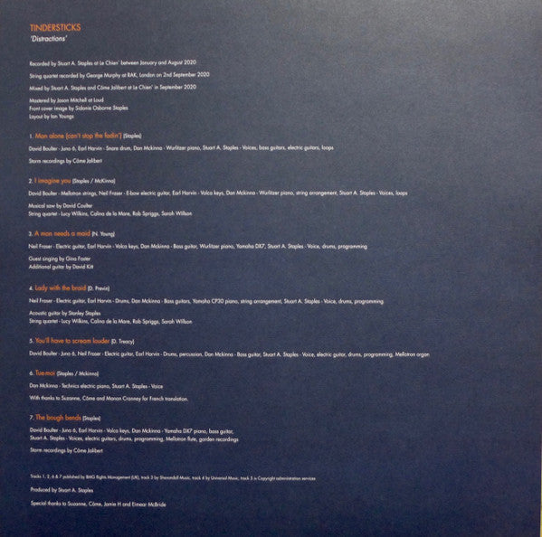 Tindersticks - Distractions (Vinyl, VG+) (Vinyl LP)