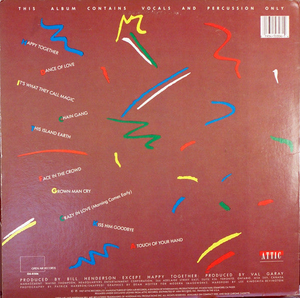 Nylons - Happy Together (VG+) (Vinyl LP)