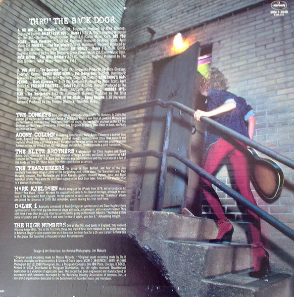 Various - Thru' The Back Door (VG+) (Vinyl LP)