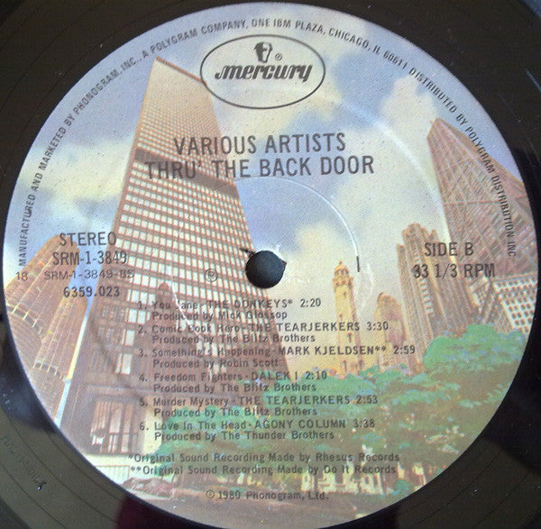 Various - Thru' The Back Door (VG+) (Vinyl LP)