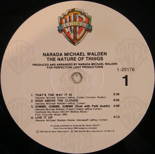 Walden, Naranda Michael - The Nature Of Things (VG+) (Vinyl LP)