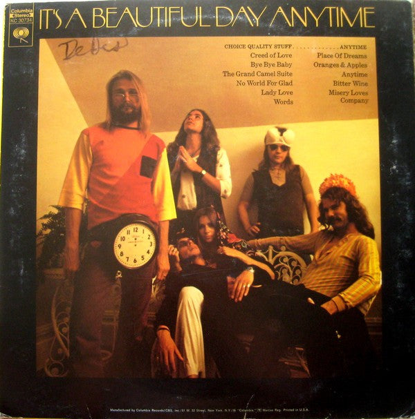 It's A Beautiful Day - Choice Quality Stuff / Anytime (VG) (Vinyl LP)