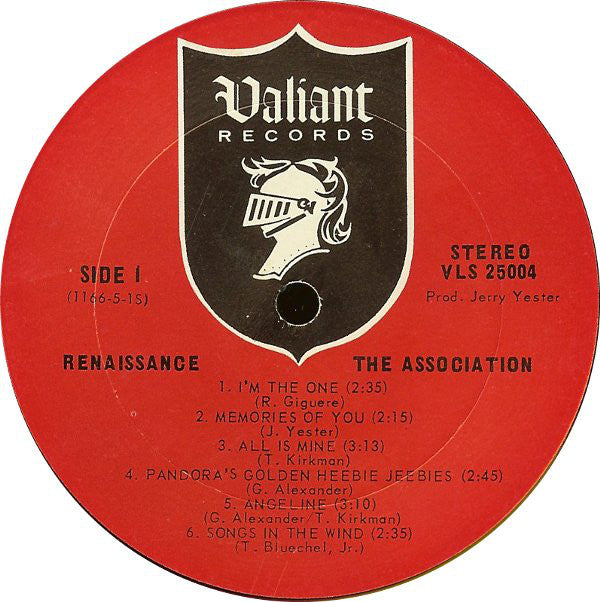 Association  - Renaissance (VG+) (Vinyl LP)