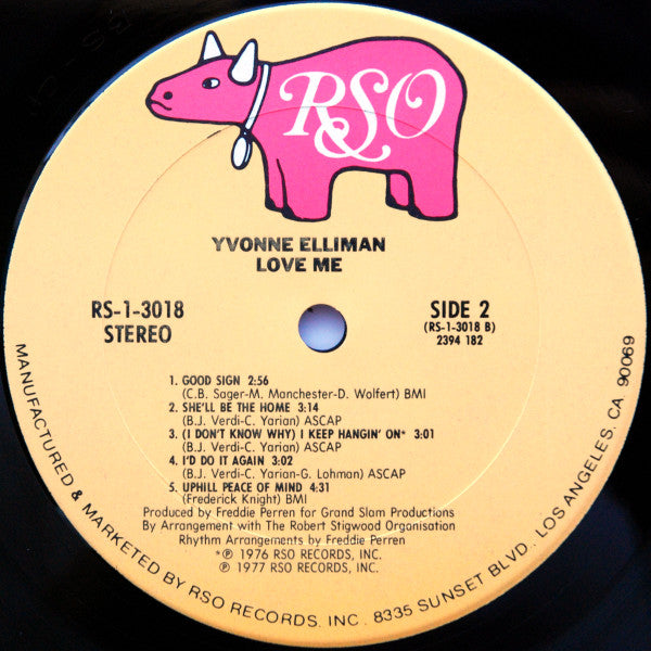 Elliman, Yvonne - Love Me (VG+) (Vinyl LP)