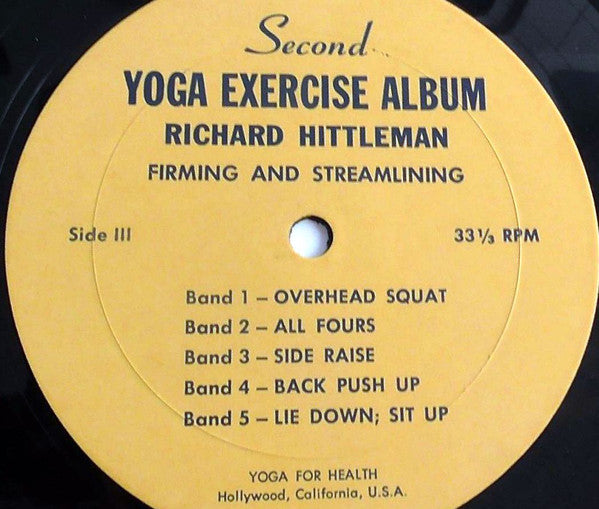 Yoga For Life: Second Yoga Exercise Album (Vinyl, VG+) (Vinyl LP)