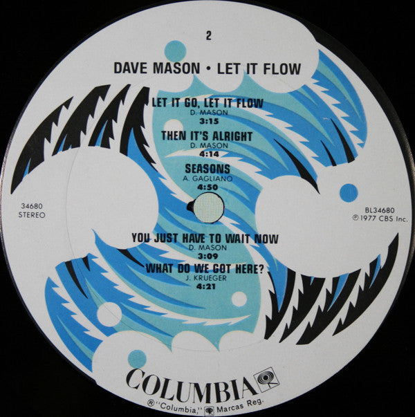 Mason, Dave - Let It Flow (VG+) (Vinyl LP)