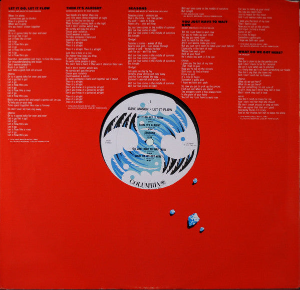Mason, Dave - Let It Flow (VG+) (Vinyl LP)