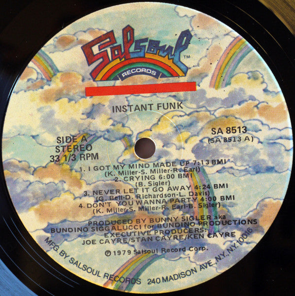 Instant Funk - Instant Funk (VG) (Vinyl LP)