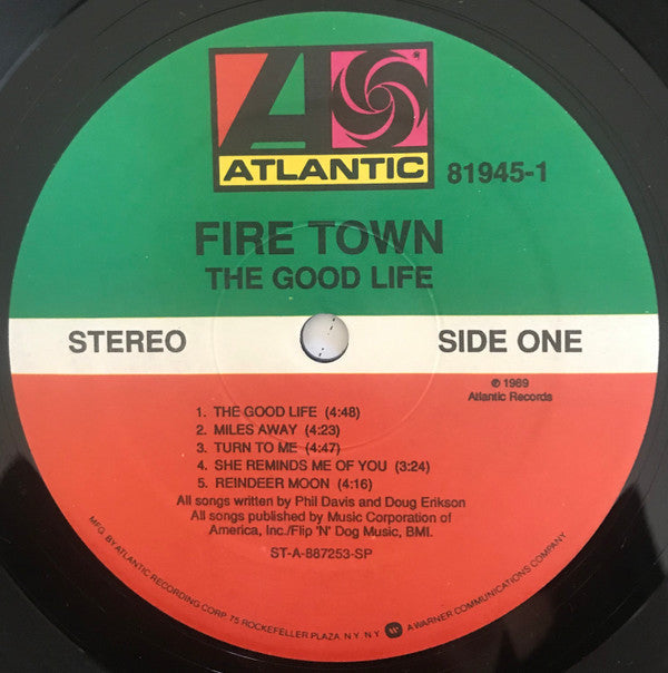 Fire Town - The Good Life (NM or M-) (Vinyl LP)