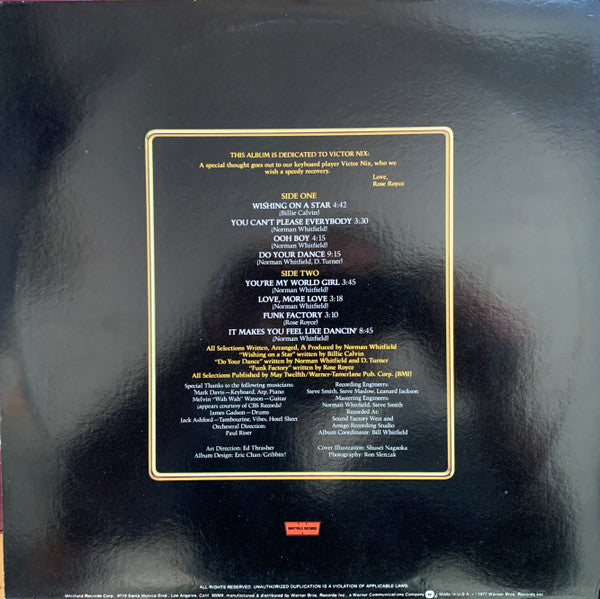 Rose Royce - In Full Bloom (NM or M-) (Vinyl LP)