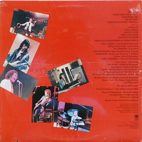 Sad Café - Misplaced Ideals (NM or M-) (Vinyl LP)