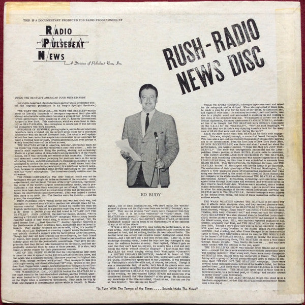 Rudy, Ed - The American Tour With Ed Rudy (VG+) (Vinyl LP)