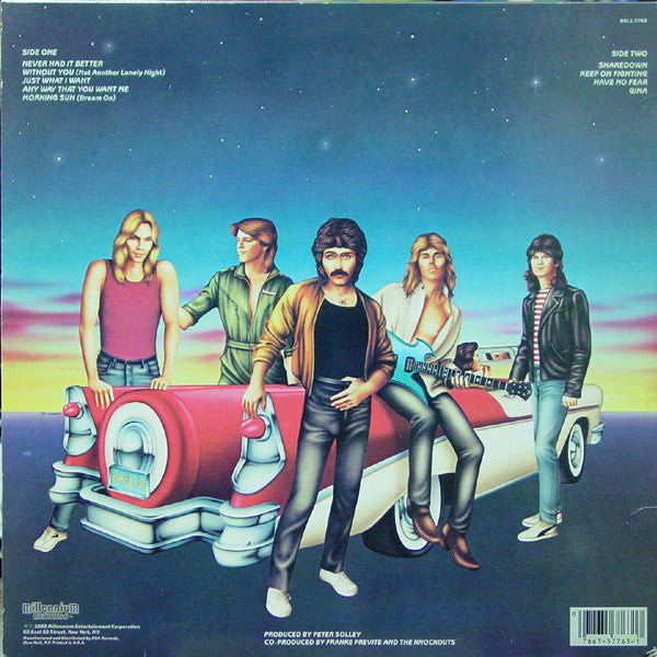 Franke & The Knockouts - Below The Belt (VG+) (Vinyl LP)