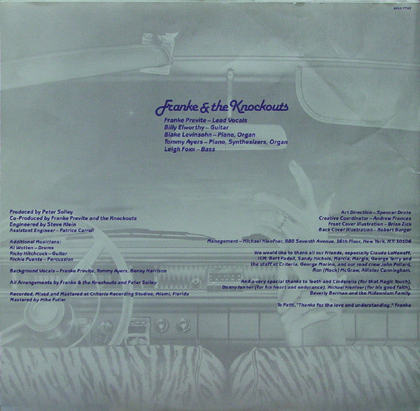 Franke & The Knockouts - Below The Belt (VG+) (Vinyl LP)