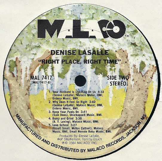 LaSalle, Denise - Right Place, Right Time (NM or M-) (Vinyl LP)