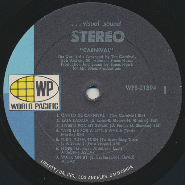Carnival - Carnival (VG) (Vinyl LP)
