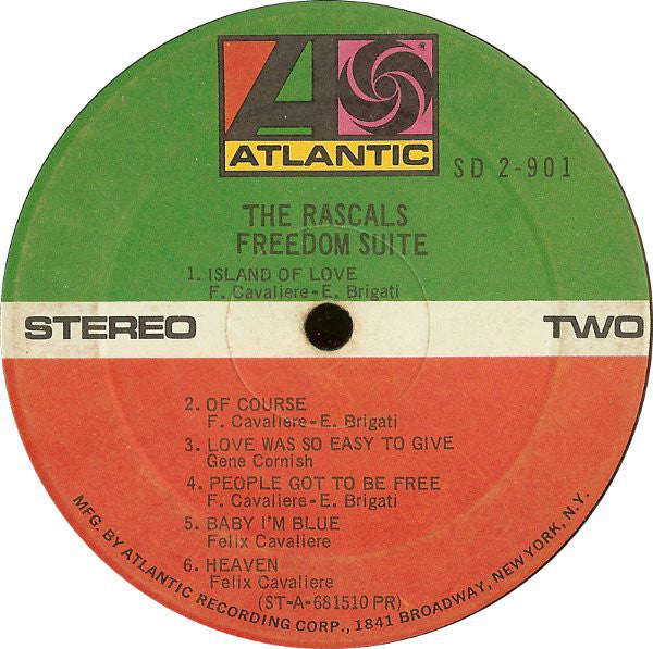 Rascals - Freedom Suite (VG) (Vinyl LP)