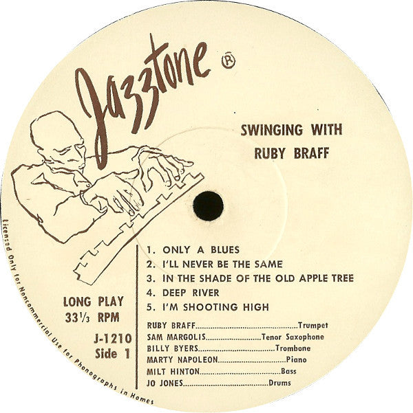 Braff, Ruby - Swinging With Ruby Braff (VG) (Vinyl LP)