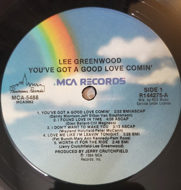 Greenwood, Lee - You've Got A Good Love Comin' (NM or M-) (Vinyl LP)