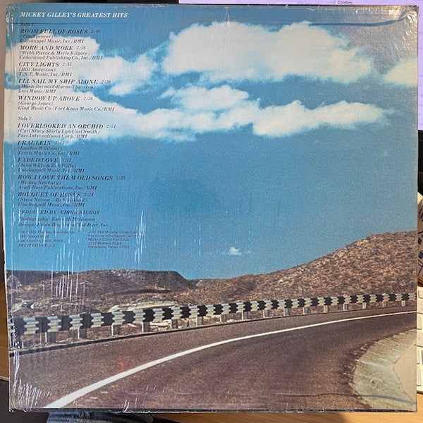 Gilley, Mickey - Gilley's Greatest Hits Vol. 1 (NM or M-) (Vinyl LP)