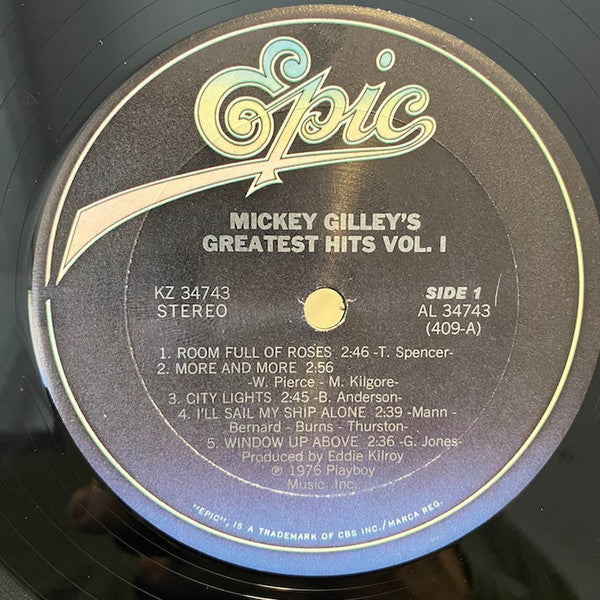Gilley, Mickey - Gilley's Greatest Hits Vol. 1 (NM or M-) (Vinyl LP)