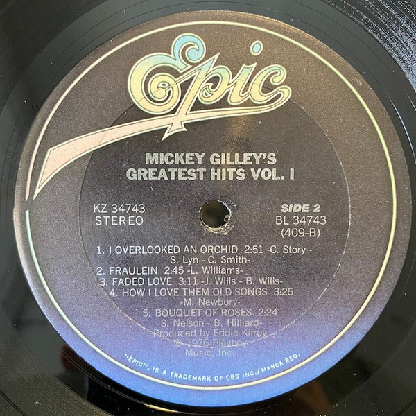 Gilley, Mickey - Gilley's Greatest Hits Vol. 1 (NM or M-) (Vinyl LP)