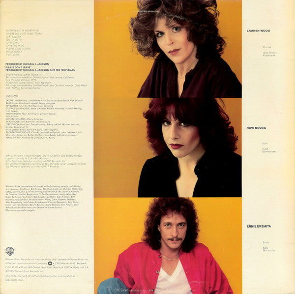 Wood, Lauren Featuring Novi & Ernie - Lauren Wood (VG+) (Vinyl LP)