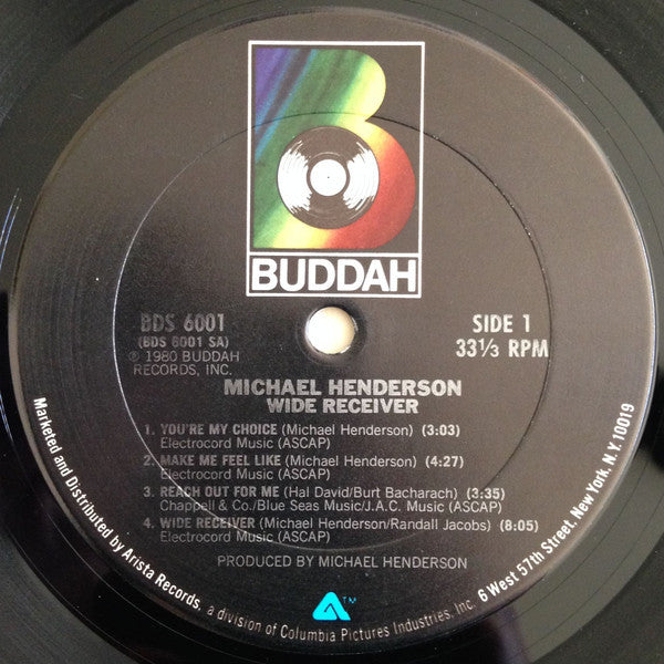 Henderson, Michael - Wide Receiver (VG) (Vinyl LP)