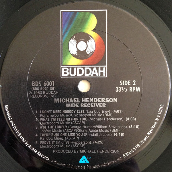 Henderson, Michael - Wide Receiver (VG) (Vinyl LP)