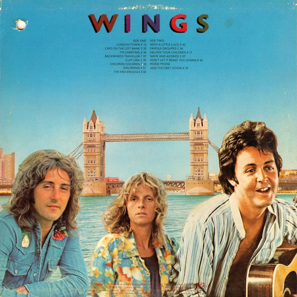Wings  - London Town (Vinyl, VG+) (Vinyl LP)