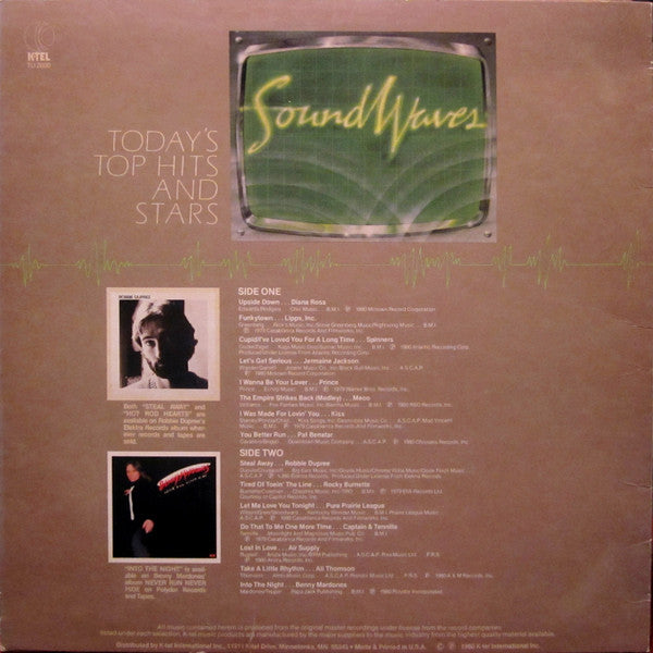 Various - Soundwaves (Today's Top Hits And Stars) (Vinyl, VG) (Vinyl LP)